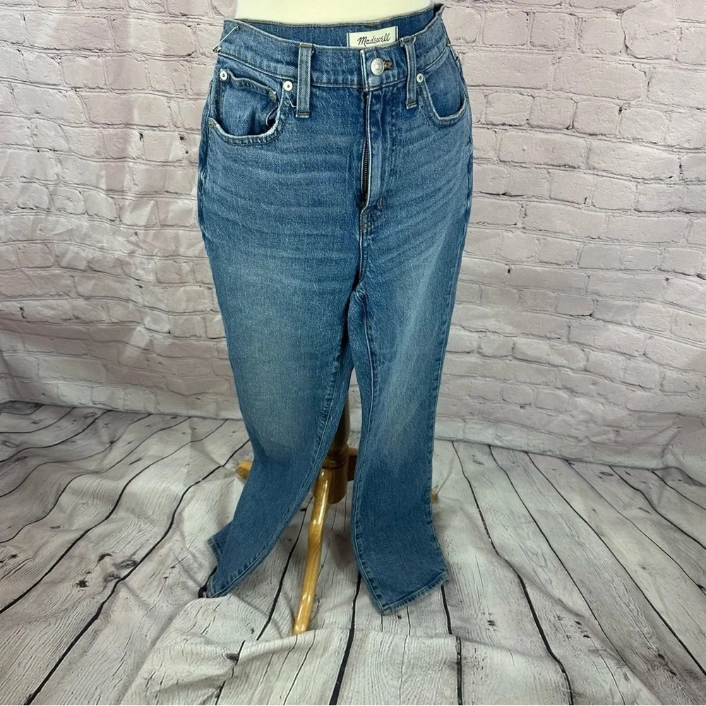 women's madewell high-rise slim boy jeans size 26